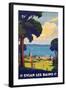 Evian Les Bains Poster by Geo Francois-null-Framed Giclee Print