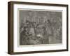 Eviction of Poor Irish Families in Leather Lane, Holborn-William Douglas Almond-Framed Premium Giclee Print
