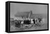 Eviction on the Olphert Estate, Falcarragh, County Donegal, Ireland, 1888-Robert Banks-Framed Stretched Canvas