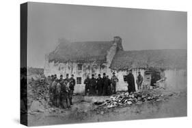 Eviction on the Olphert Estate, Falcarragh, County Donegal, Ireland, 1888-Robert Banks-Stretched Canvas