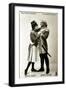 Evie Greene and Denis O'Sullivan in a Scene from the Duchess of Dantzig, Early 20th Century-Raphael Tuck & Sons-Framed Giclee Print