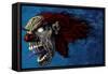 Evil Clown 2-FlyLand Designs-Framed Stretched Canvas