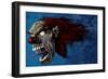 Evil Clown 2-FlyLand Designs-Framed Giclee Print