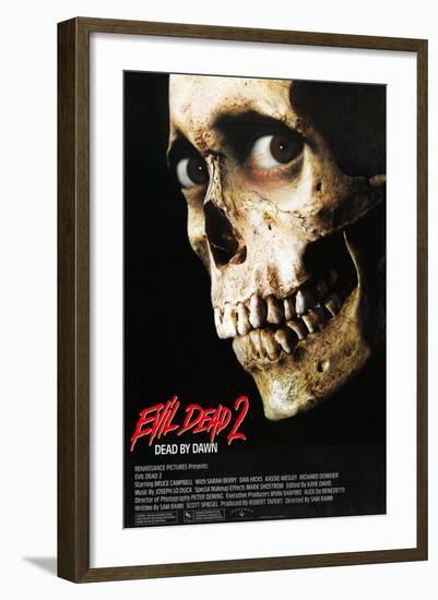 Evil Dead II (aka Evil Dead 2: Dead By Dawn), 1987-null-Framed Art Print