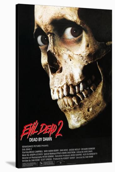 Evil Dead II (aka Evil Dead 2: Dead By Dawn), 1987-null-Stretched Canvas