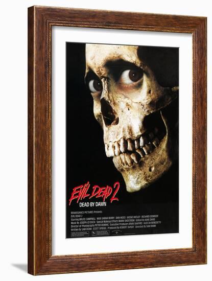 Evil Dead II (aka Evil Dead 2: Dead By Dawn), 1987-null-Framed Art Print