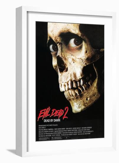 Evil Dead II (aka Evil Dead 2: Dead By Dawn), 1987-null-Framed Art Print