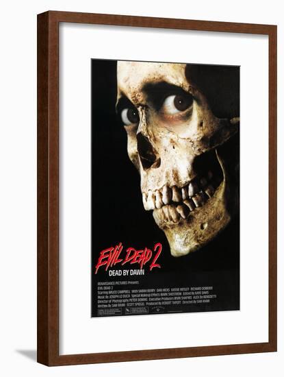 Evil Dead II (aka Evil Dead 2: Dead By Dawn), 1987-null-Framed Art Print