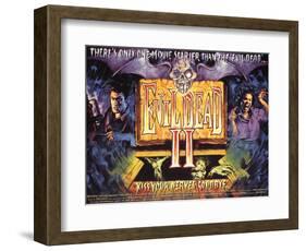 Evil Dead II, Bruce Campbell, 1987-null-Framed Art Print