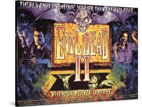 Evil Dead II, Bruce Campbell, 1987-null-Stretched Canvas
