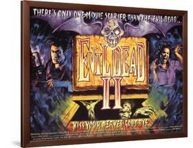 Evil Dead II, Bruce Campbell, 1987-null-Framed Art Print