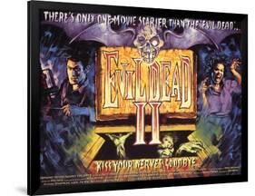 Evil Dead II, Bruce Campbell, 1987-null-Framed Art Print