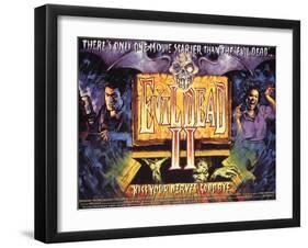 Evil Dead II, Bruce Campbell, 1987-null-Framed Art Print