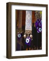 Evil Eye Souvenirs Outside Virgin Mary House, Turkey-Joe Restuccia III-Framed Photographic Print