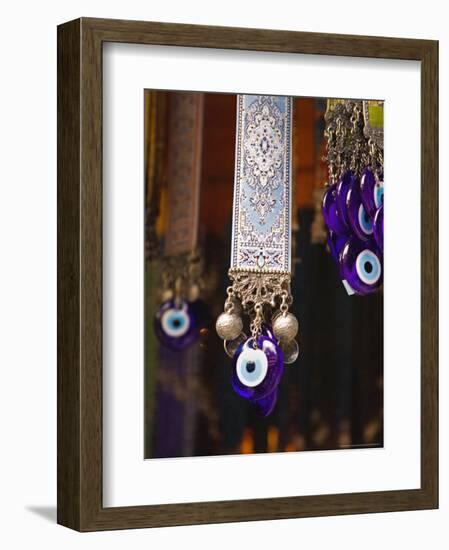 Evil Eye Souvenirs Outside Virgin Mary House, Turkey-Joe Restuccia III-Framed Photographic Print