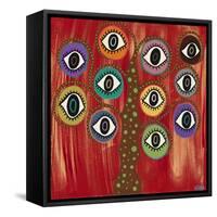 Evil Eye Tree I-Kerri Ambrosino-Framed Stretched Canvas