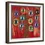 Evil Eye Tree I-Kerri Ambrosino-Framed Giclee Print