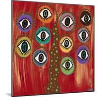 Evil Eye Tree I-Kerri Ambrosino-Mounted Giclee Print