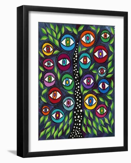 Evil Eye Tree II-Kerri Ambrosino-Framed Giclee Print