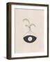 Evil Eye Vase-Ivy Green Illustrations-Framed Giclee Print