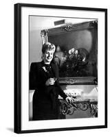 Evita Peron, Wife of Argentinean Presidential Candidate With. a Glass of Champagne in Her Apartment-Thomas D^ Mcavoy-Framed Premium Photographic Print