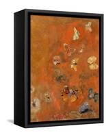Evocation of Butterflies, c.1912-Odilon Redon-Framed Stretched Canvas