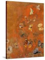 Evocation of Butterflies, c.1912-Odilon Redon-Stretched Canvas