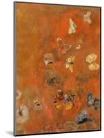 Evocation of Butterflies, c.1912-Odilon Redon-Mounted Premium Giclee Print