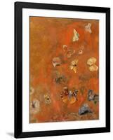 Evocation of Butterflies, c.1912-Odilon Redon-Framed Giclee Print