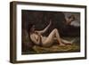 Evocation of Love, 1850-55-Jean-Baptiste-Camille Corot-Framed Giclee Print