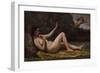 Evocation of Love, 1850-55-Jean-Baptiste-Camille Corot-Framed Giclee Print