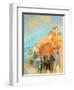 Evocation of Roussel, c. 1912-Odilon Redon-Framed Giclee Print