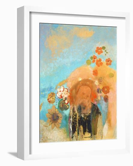 Evocation of Roussel, c. 1912-Odilon Redon-Framed Giclee Print