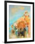 Evocation of Roussel, c. 1912-Odilon Redon-Framed Giclee Print