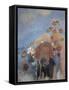 Evocation of Roussel-Odilon Redon-Framed Stretched Canvas