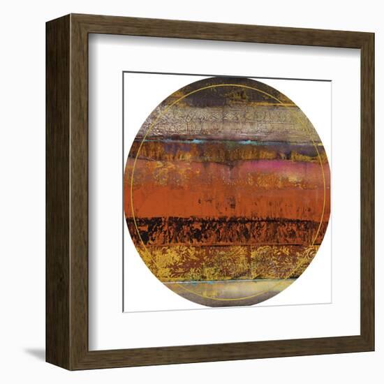 Evoke I - Gold Disc-Chandon Mark-Framed Giclee Print