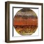 Evoke I - Gold Disc-Chandon Mark-Framed Giclee Print