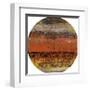 Evoke I - Gold Disc-Chandon Mark-Framed Giclee Print