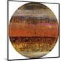 Evoke I - Gold Disc-Chandon Mark-Mounted Giclee Print