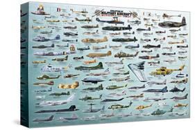 Evolution Military Aircraft-null-Stretched Canvas