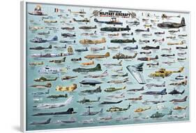 Evolution Military Aircraft-null-Framed Poster