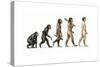 Evolution of Man-Karen Humpage-Stretched Canvas
