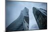 Evolution Tower, Moscow International Business Centre, Moscow, Moscow Oblast, Russia-Ben Pipe-Mounted Photographic Print