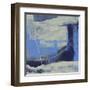 Evolve Blue I-Sharon Gordon-Framed Art Print