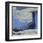 Evolve Blue I-Sharon Gordon-Framed Art Print