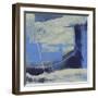 Evolve Blue I-Sharon Gordon-Framed Art Print