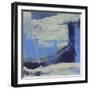 Evolve Blue I-Sharon Gordon-Framed Art Print