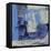 Evolve Blue II-Sharon Gordon-Framed Stretched Canvas