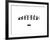 #Evolve-null-Framed Art Print