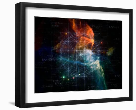 Evolving Cosmos-agsandrew-Framed Art Print